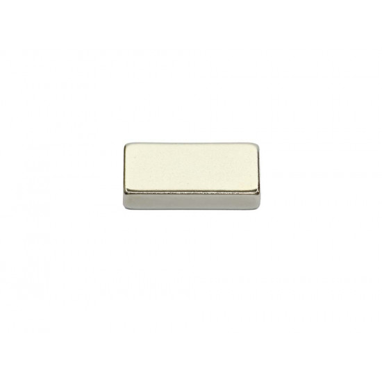 Ímã de neodímio bloco 30 x 15 x 6 mm - N42